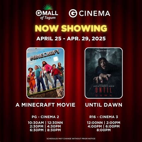 gmall tagum cinema schedule|GMall Cinemas, Bajada Davao City, Davao City (2024).